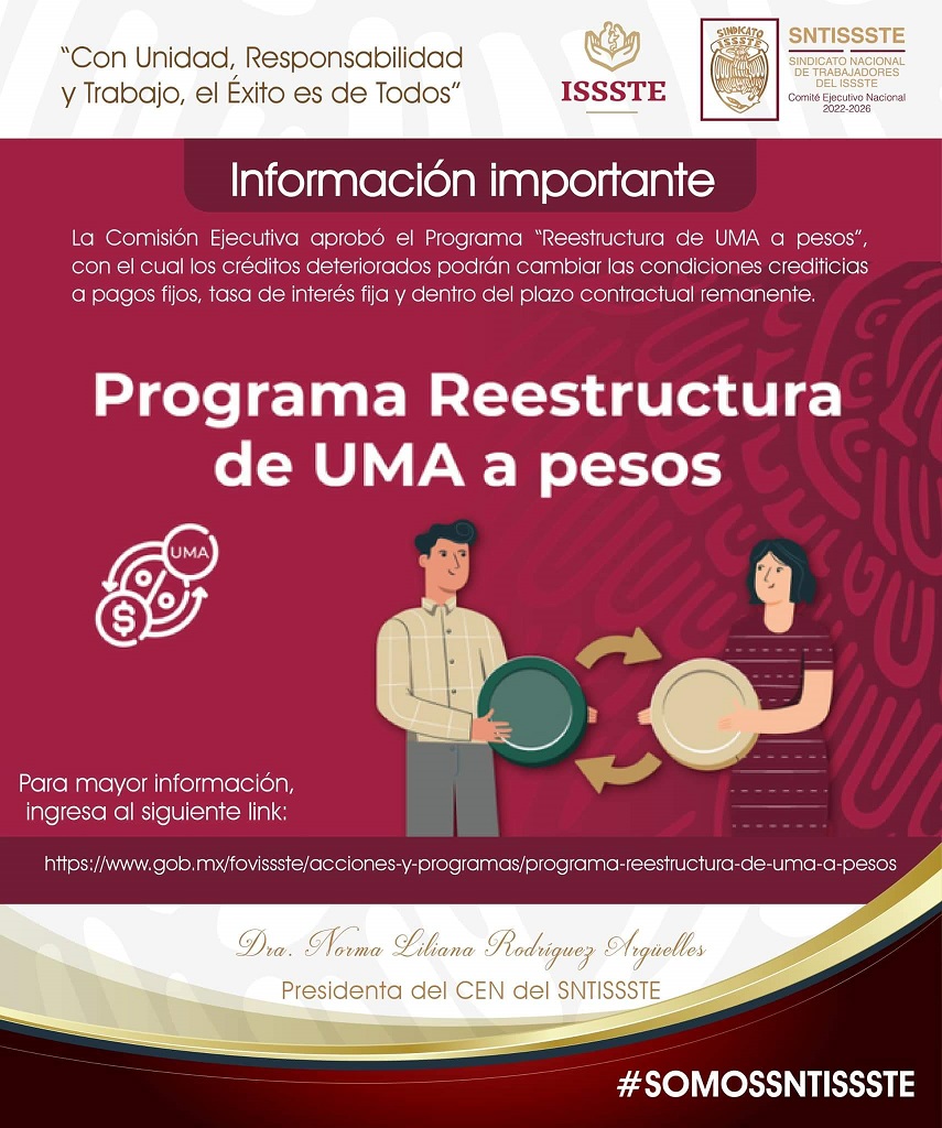 Programa de UMAS a PESOS